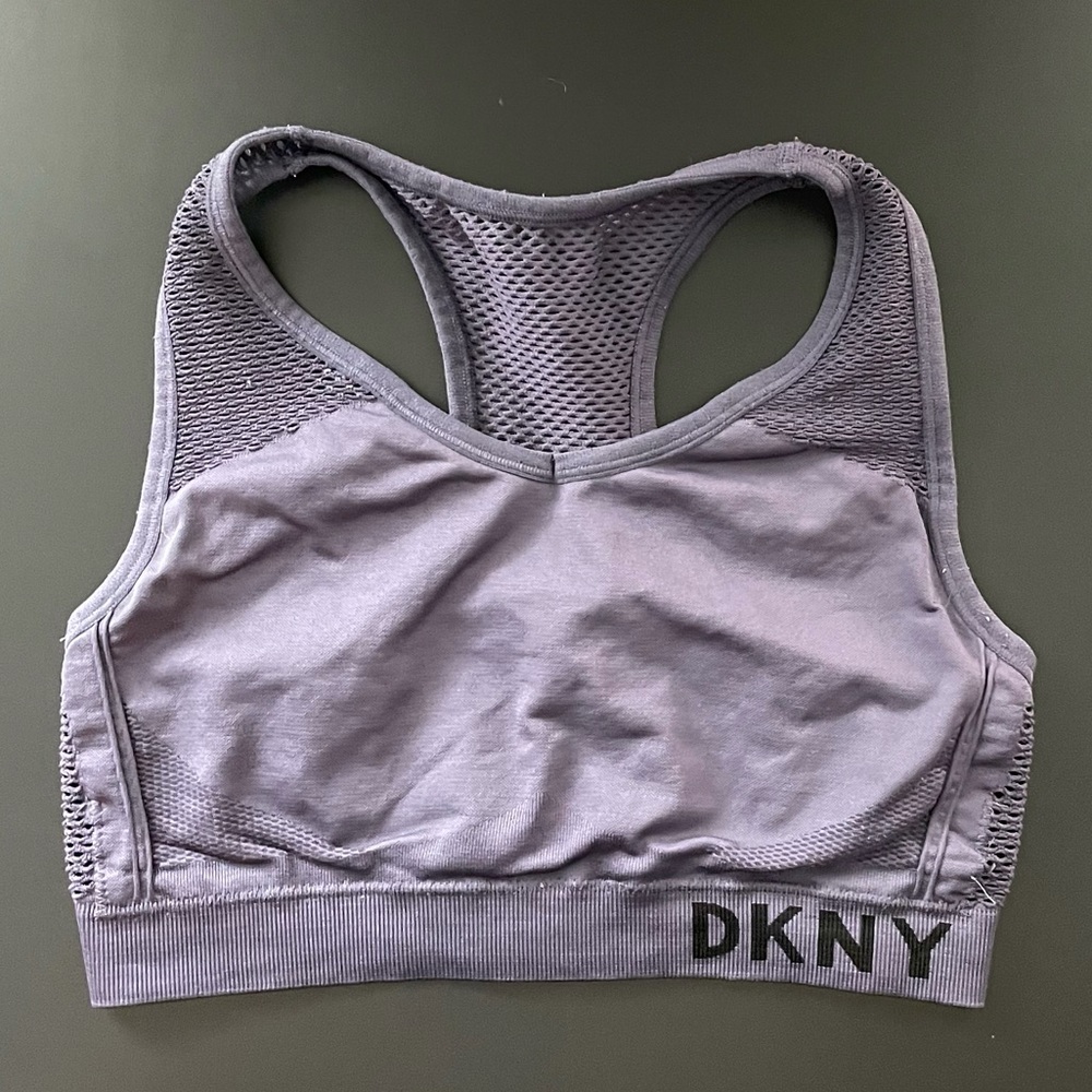 DKNY Sport Purple Sports Bra